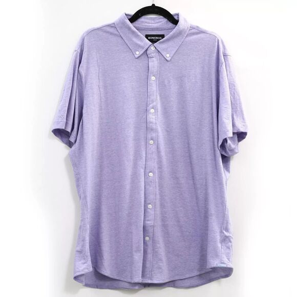 Bonobos Jersey Everyday Men's Shirt Button-down Striped Slim Fit XXL NEW 273361 - Picture 1 of 5